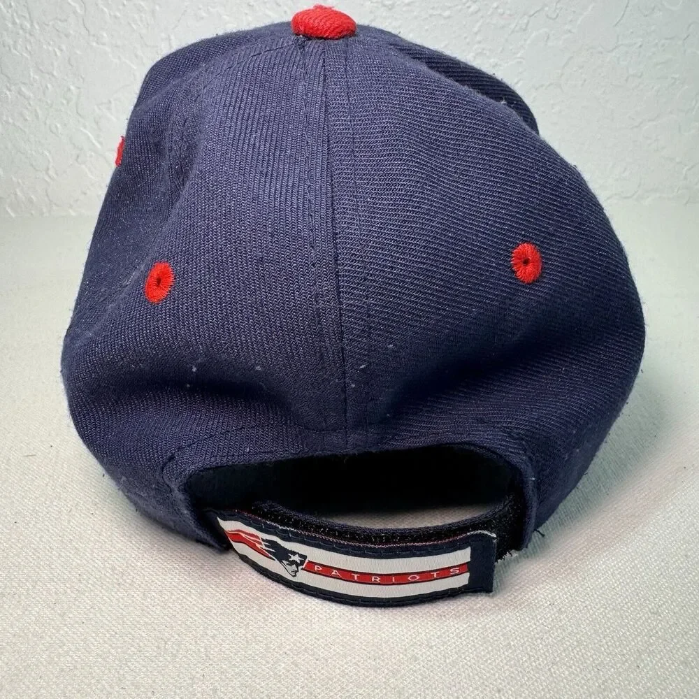 New England Patriots Baseball Hat‎ Cap NFL Apparel Brand Blue Boy Kids Size